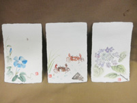 5月18日　心温まる葉書を作りました。