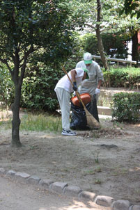 公園等の清掃
